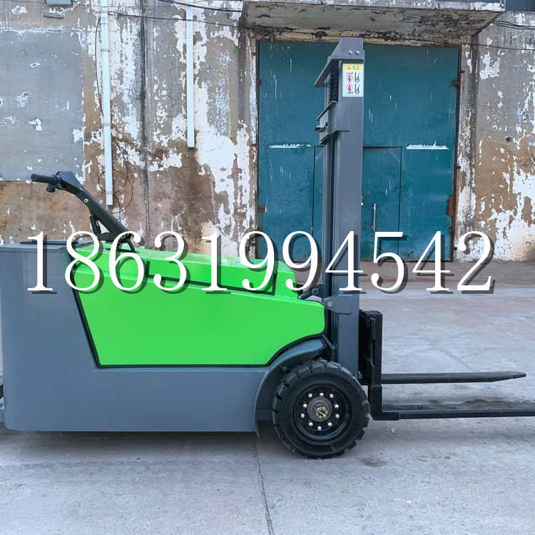 麦寮乡小型电动叉车1吨2吨步行站驾式电瓶堆高充电装卸车液压升降车铲车